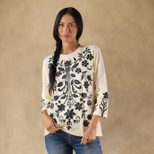 Talithia 3/4 Crewneck Tee